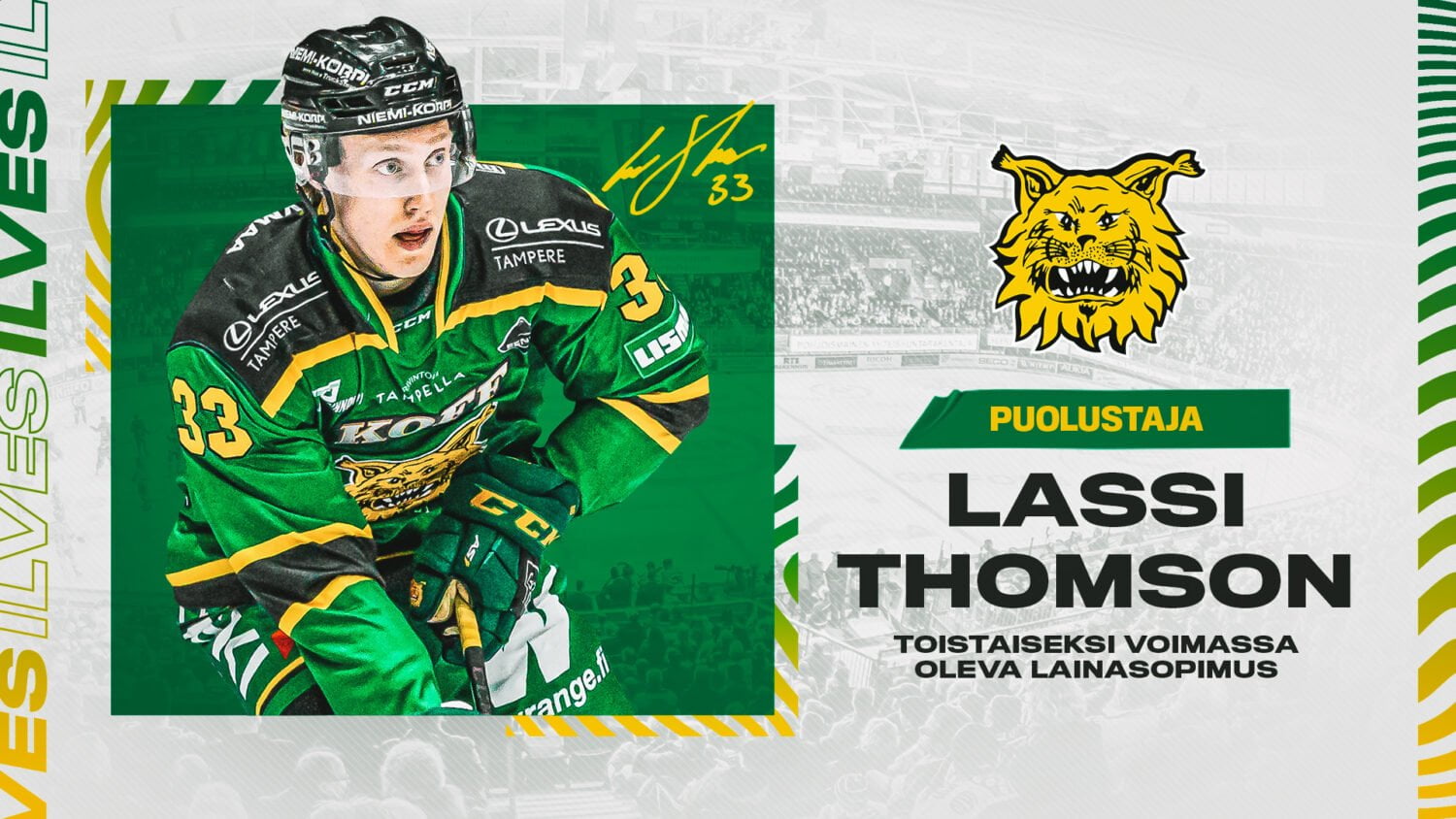 tampereen ilves jersey