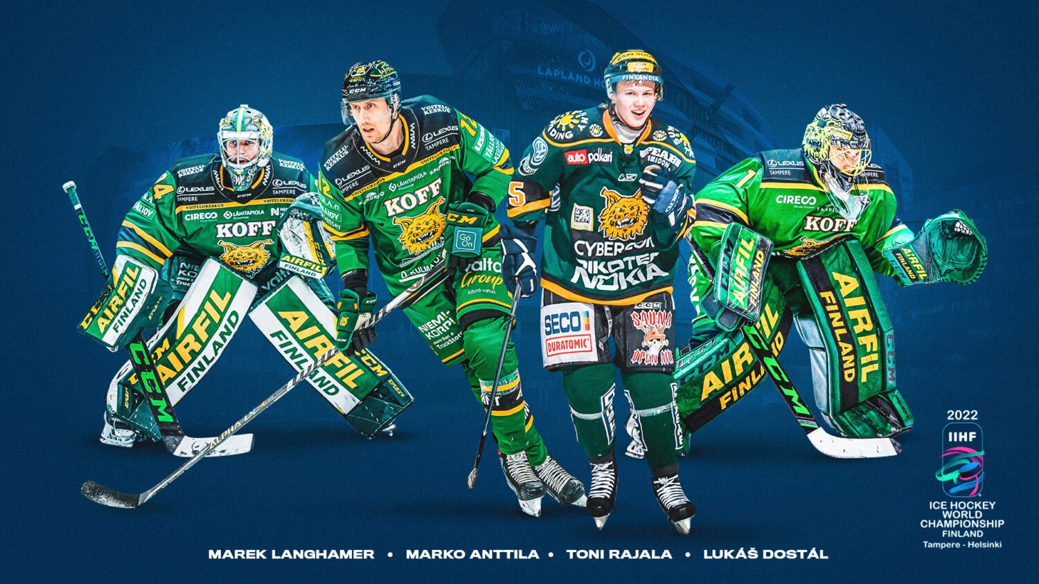 The 2022 IIHF Ice Hockey World Championship starts today – Anttila and Langhamer included in the final rosters