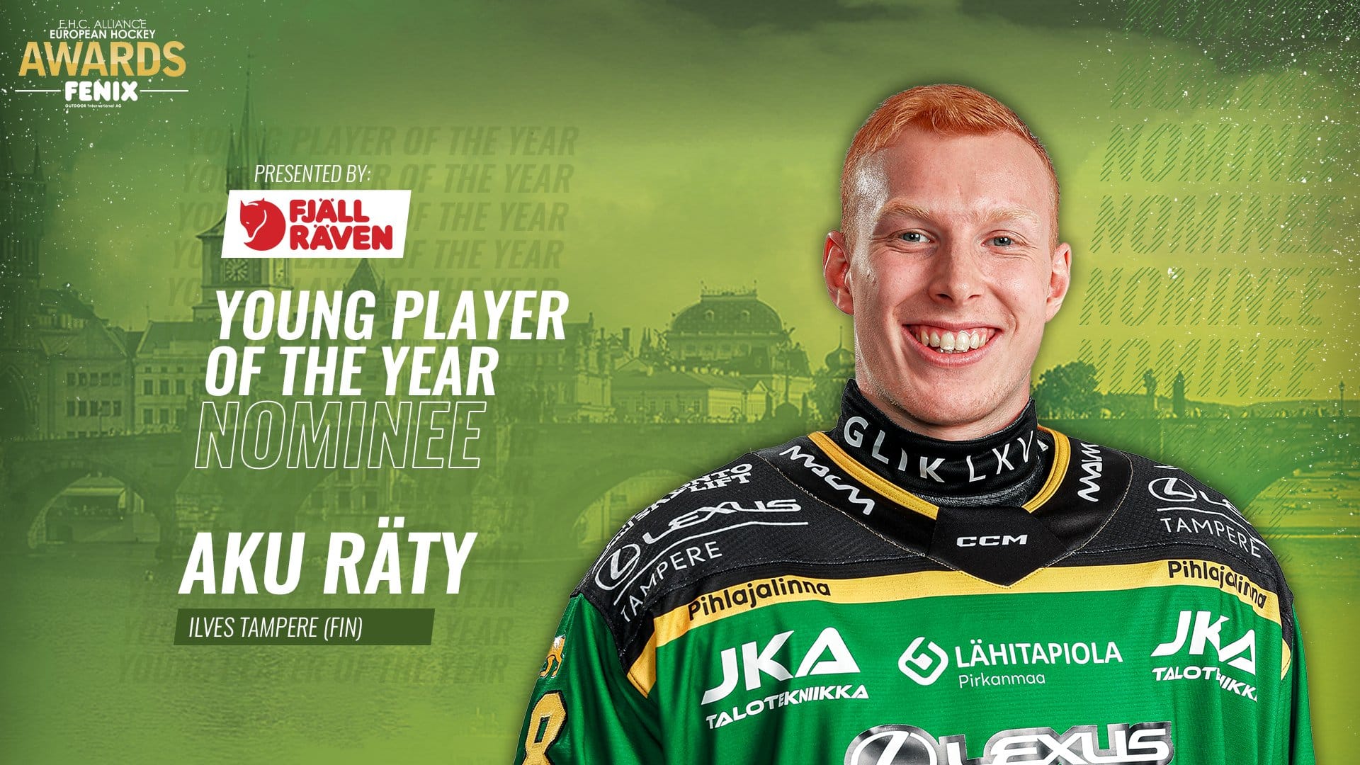 Aku Räty on ehdolla Young Player of the Year -palkinnon saajaksi ...